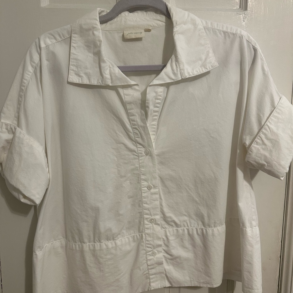 White Button-Up Shirt